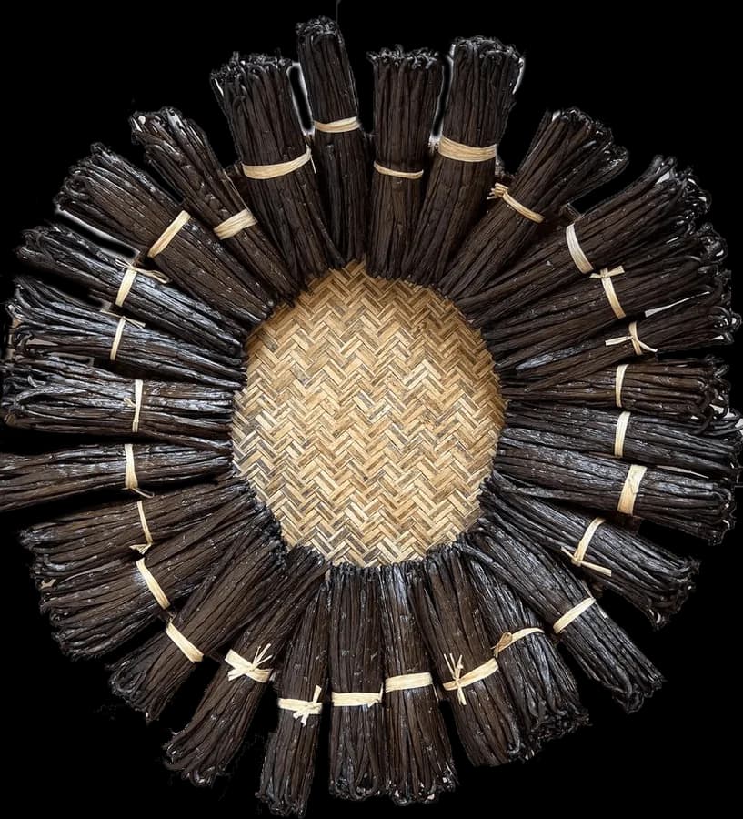 Madagascar vanilla bean bundles from the SAVA region